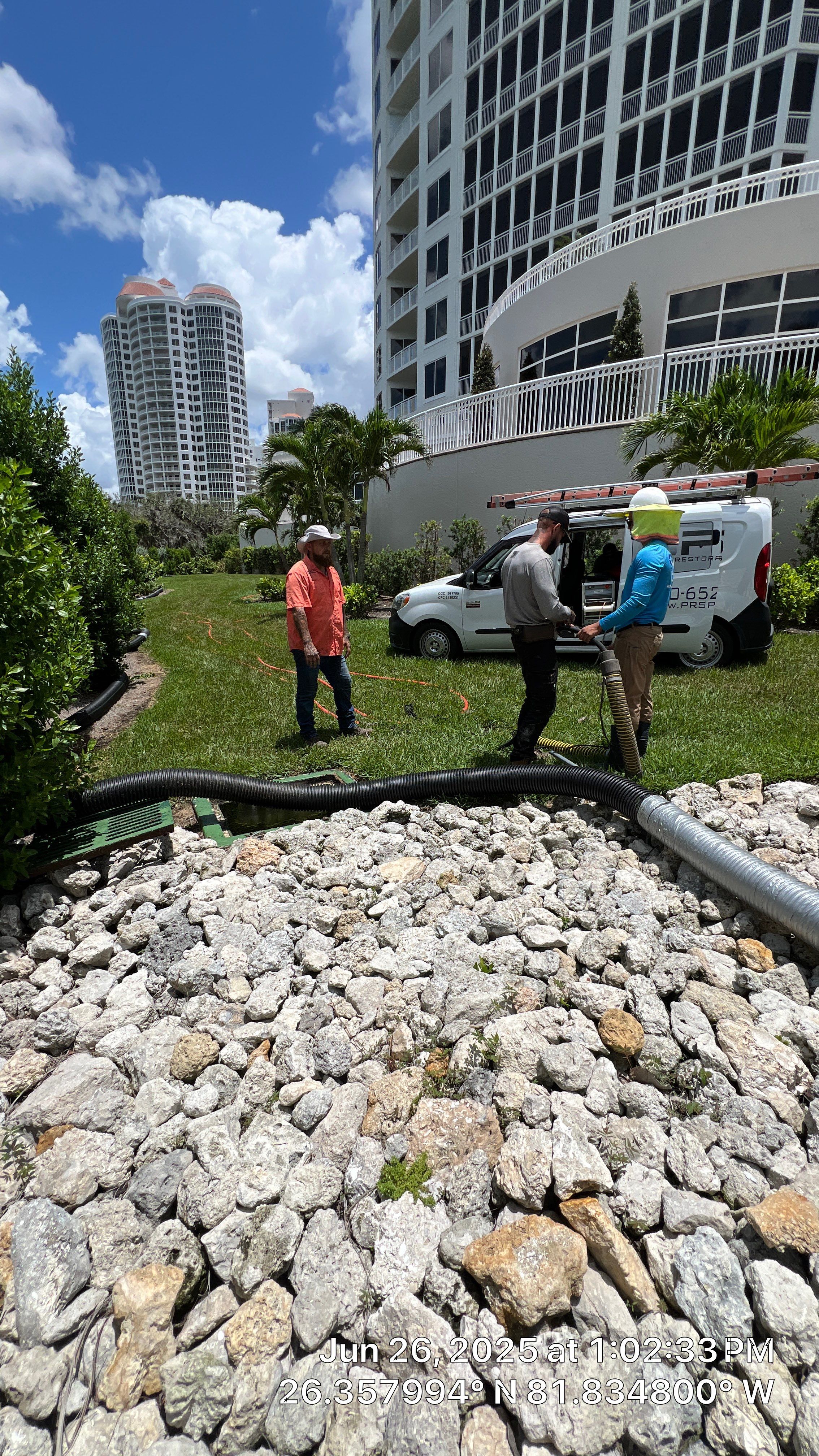 Bonita Bay Condo Stormwater Maintenance with PRS by APS Power & Water