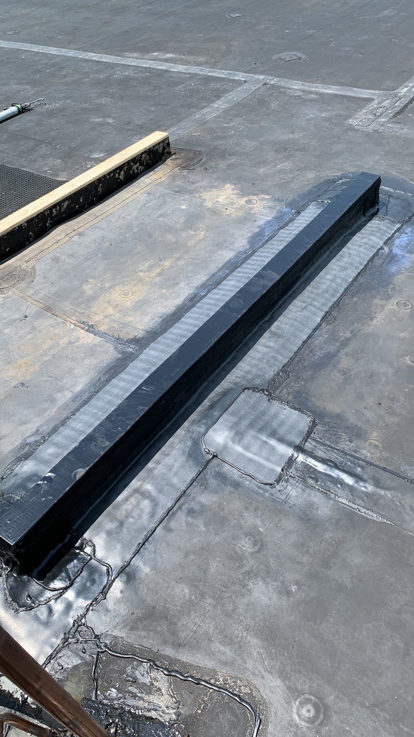 Commercial Roofing Repair using EPDM  by A Plus Exterior