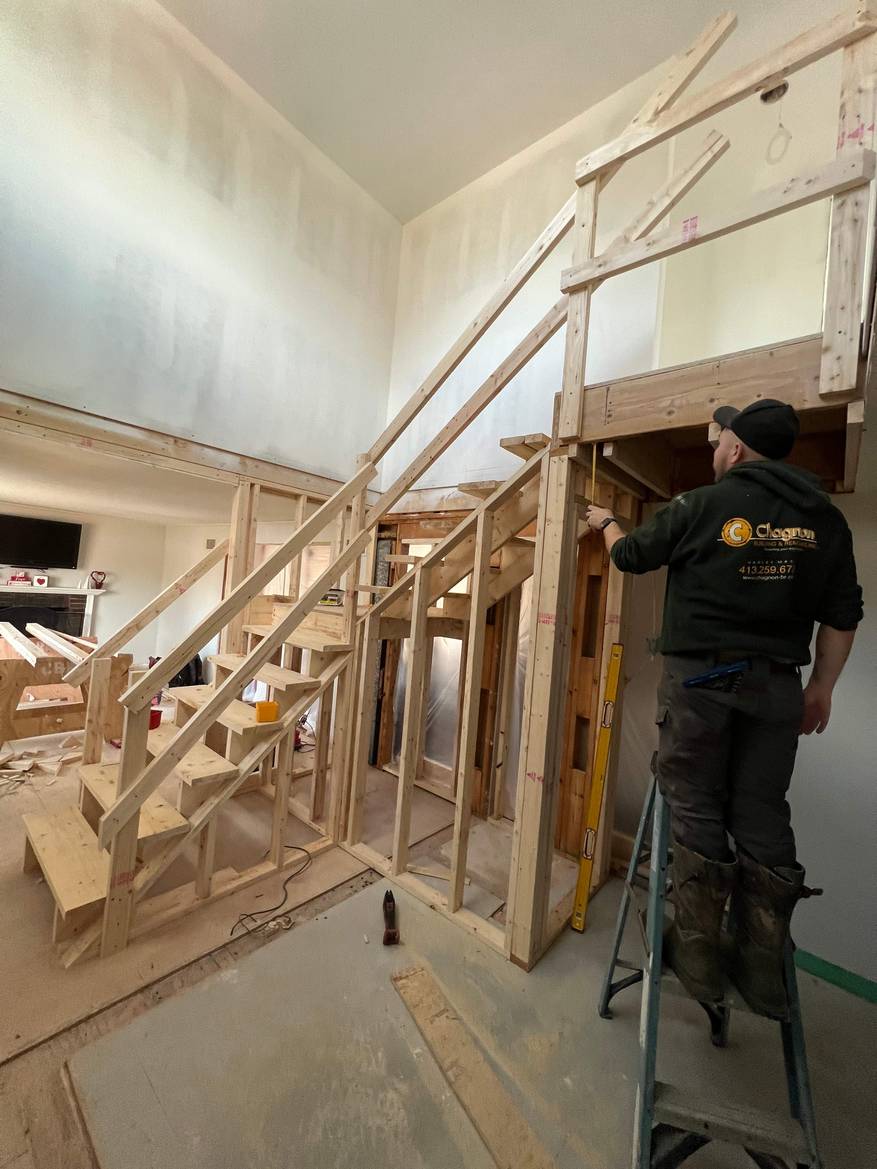 1150sf Second Floor Addition by Chagnon Building & Remodeling LLC