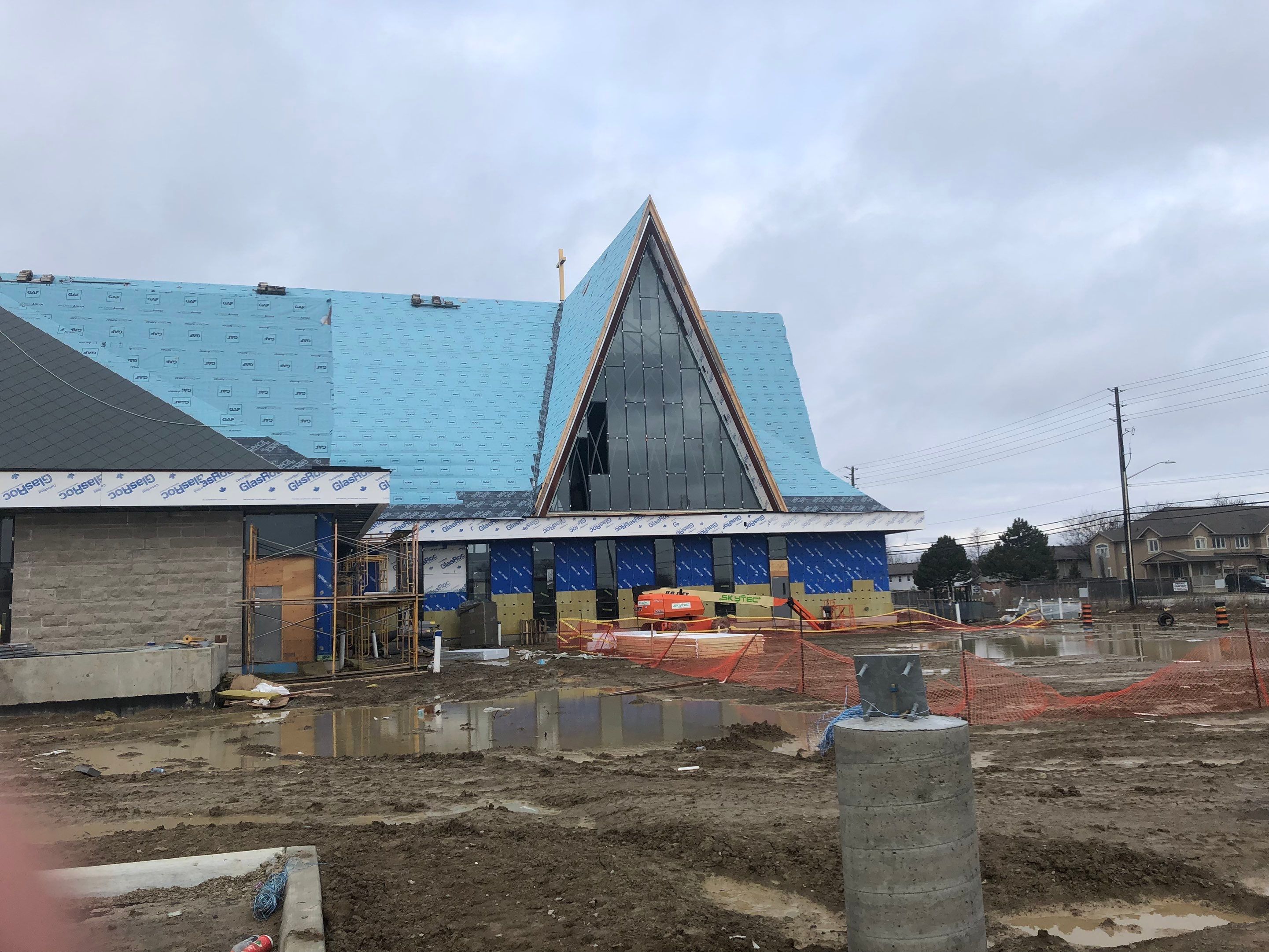 Commercial Roofing Installation using Diamond Tile Metal Shingles , Tpo Flat Roof by Jay Carter Roofing & Sheet Metal