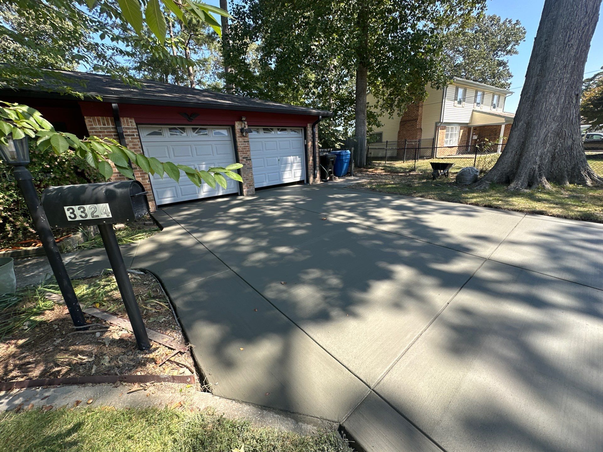 Project in Virginia Beach by Sam The Concrete Man Virginia Beach