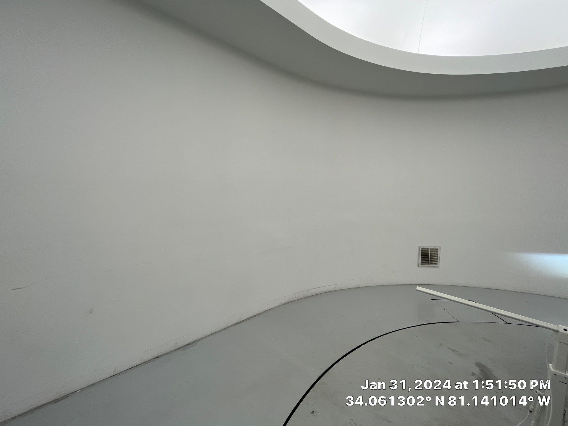 Geaux 2 Guy: Conquering Curved Walls - CarMax Photo Booth Drywall Repair Success! by Thompson Industrial