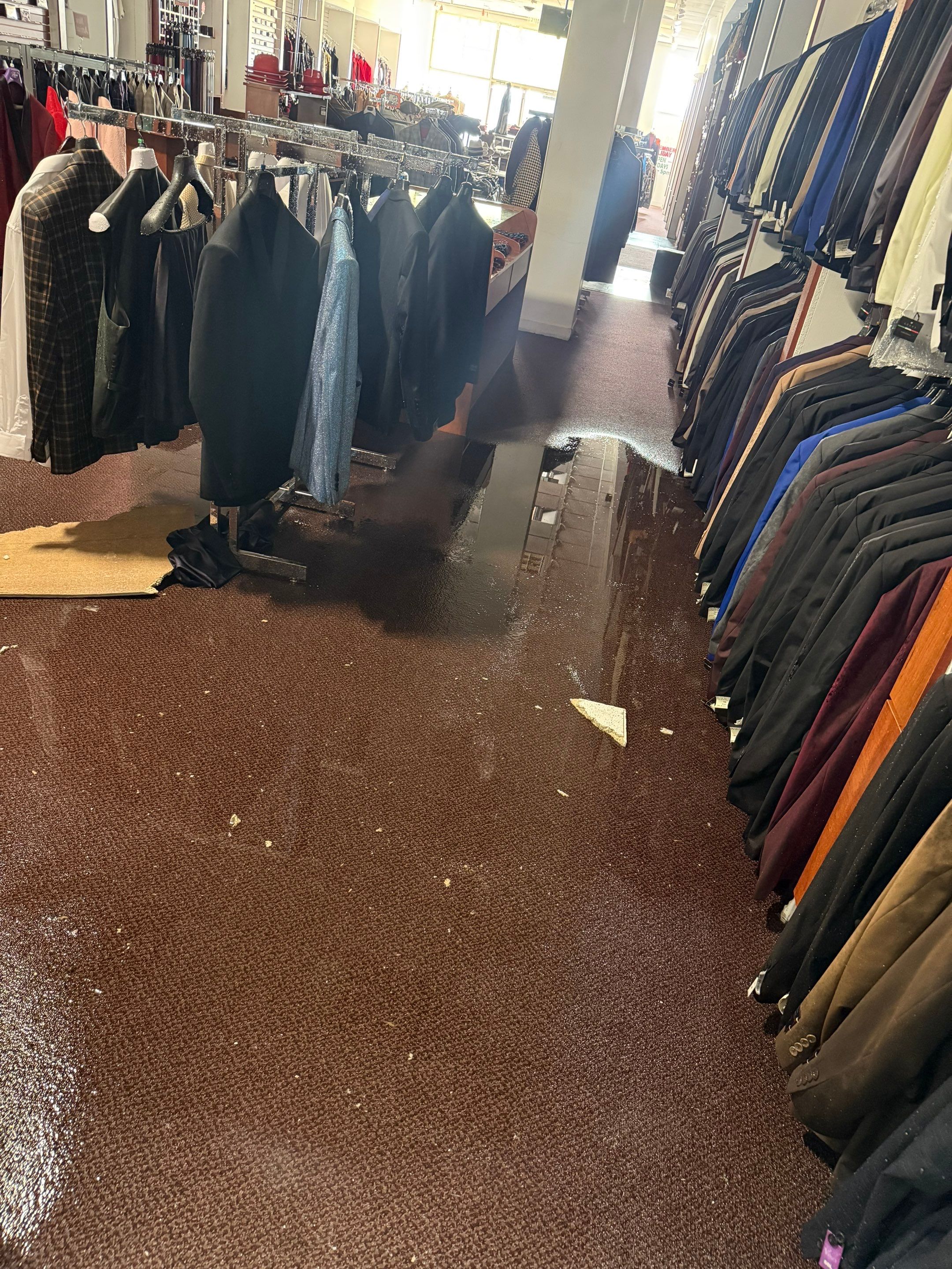 Project in Highland Park by EzDry Water Mitigation & Property Restoration