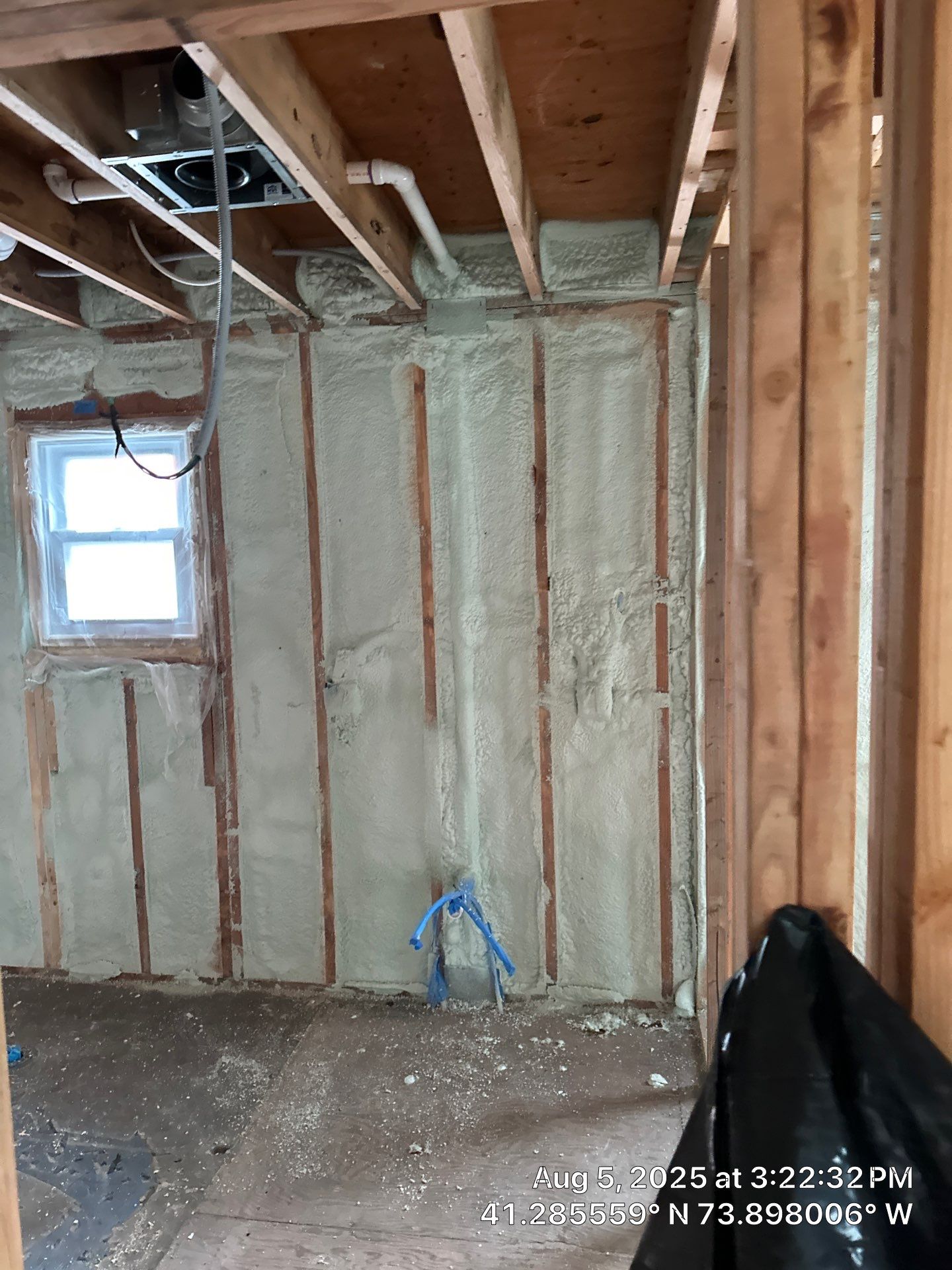Home Remodel using Closed Cell Spray Foam by NYS Foam & Energy
