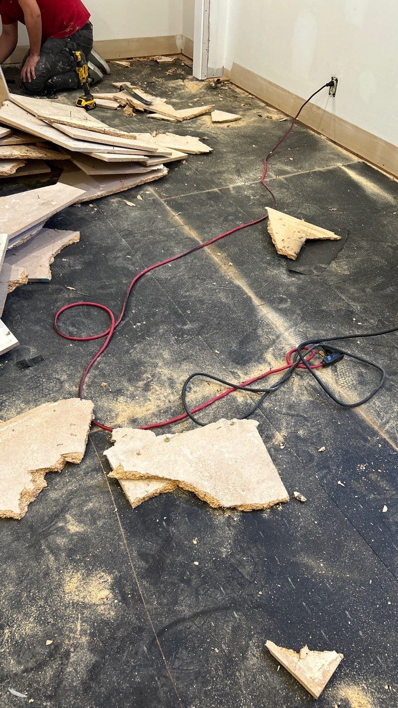 New hardwood flooring for bedroom  by Footprints Floors of Nashville