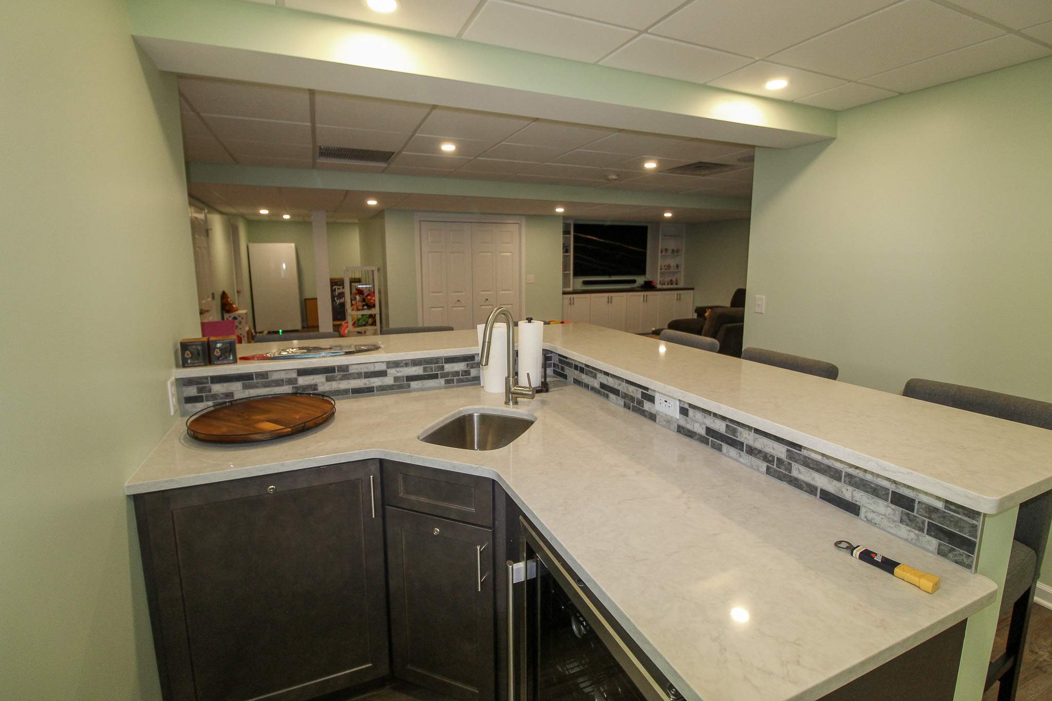 Basement and Bathroom Remodel by Ivy Lea Construction