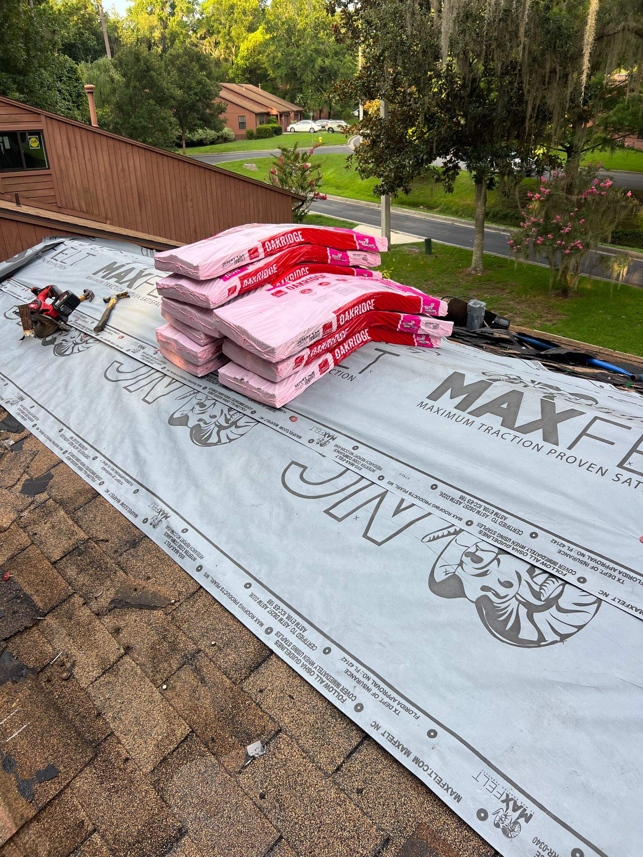 Townhouse Reroof in Gainesville, Florida by Brehm Roofing