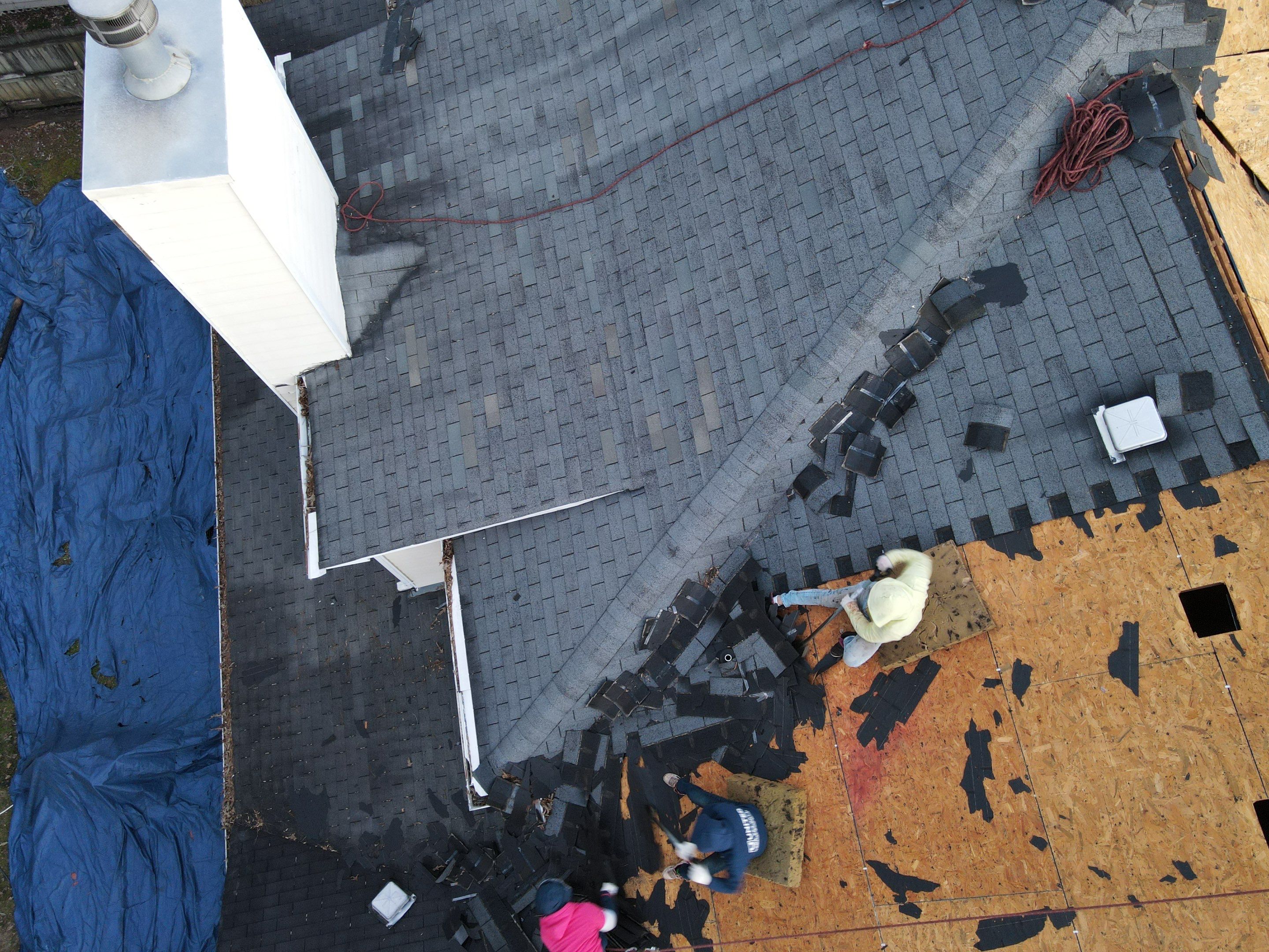 Residential Roofing Installation using Owens Corning by Inspector Roofing and Restoration