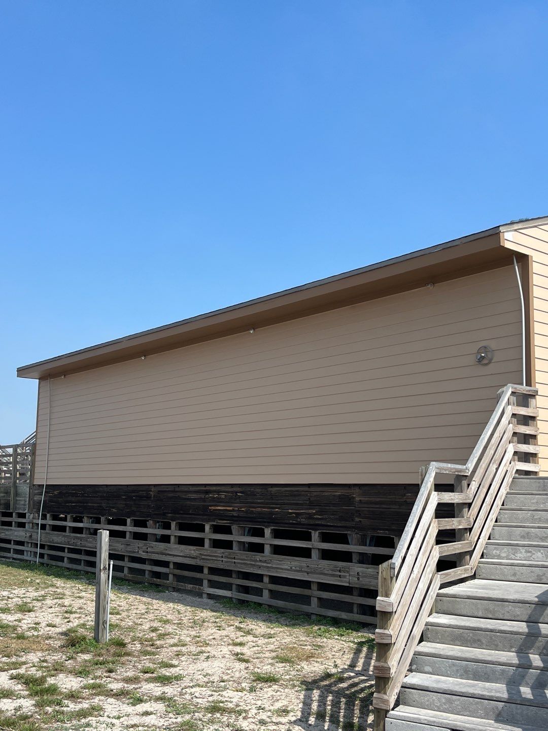 Padre Island National Seashore Malaquite Visitor Center Exterior remodel by Bayfront Roofing and Construction