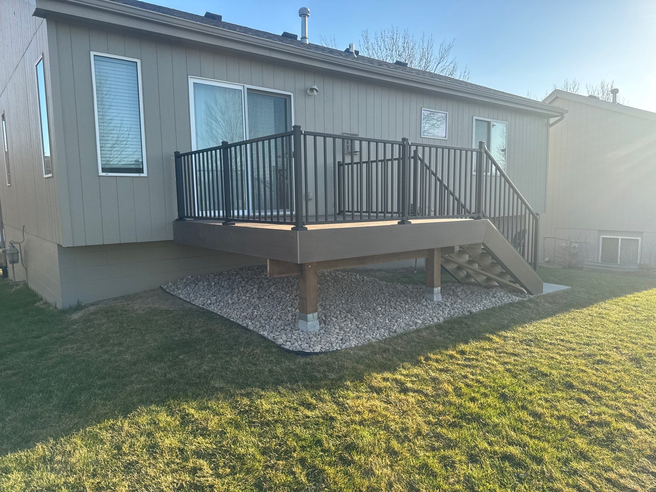 Composite Timbertech Deck by EAGLE EYE ENTERPRISES