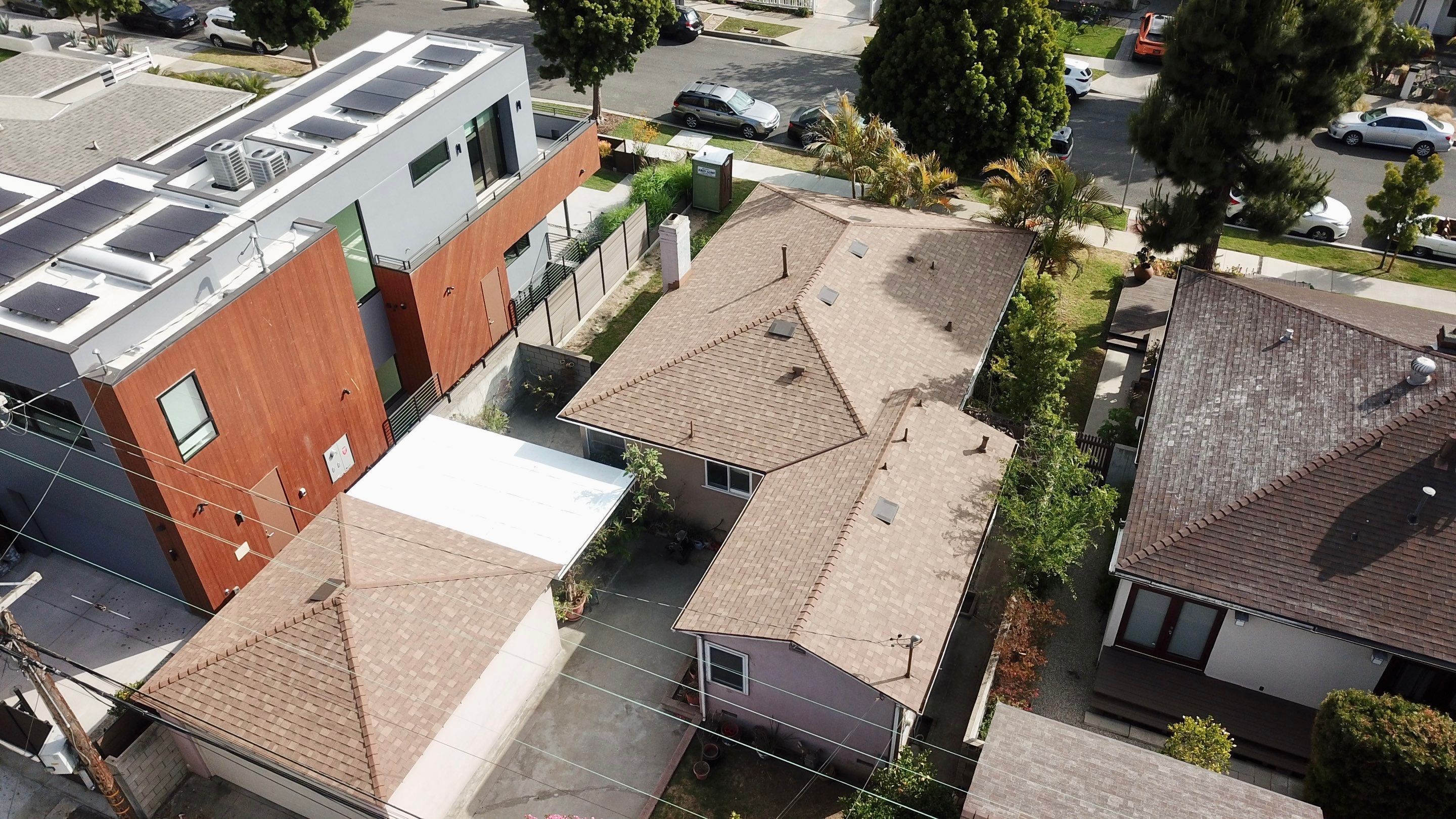 Residential Reroof in Los Angeles by Hull Brothers Roofing