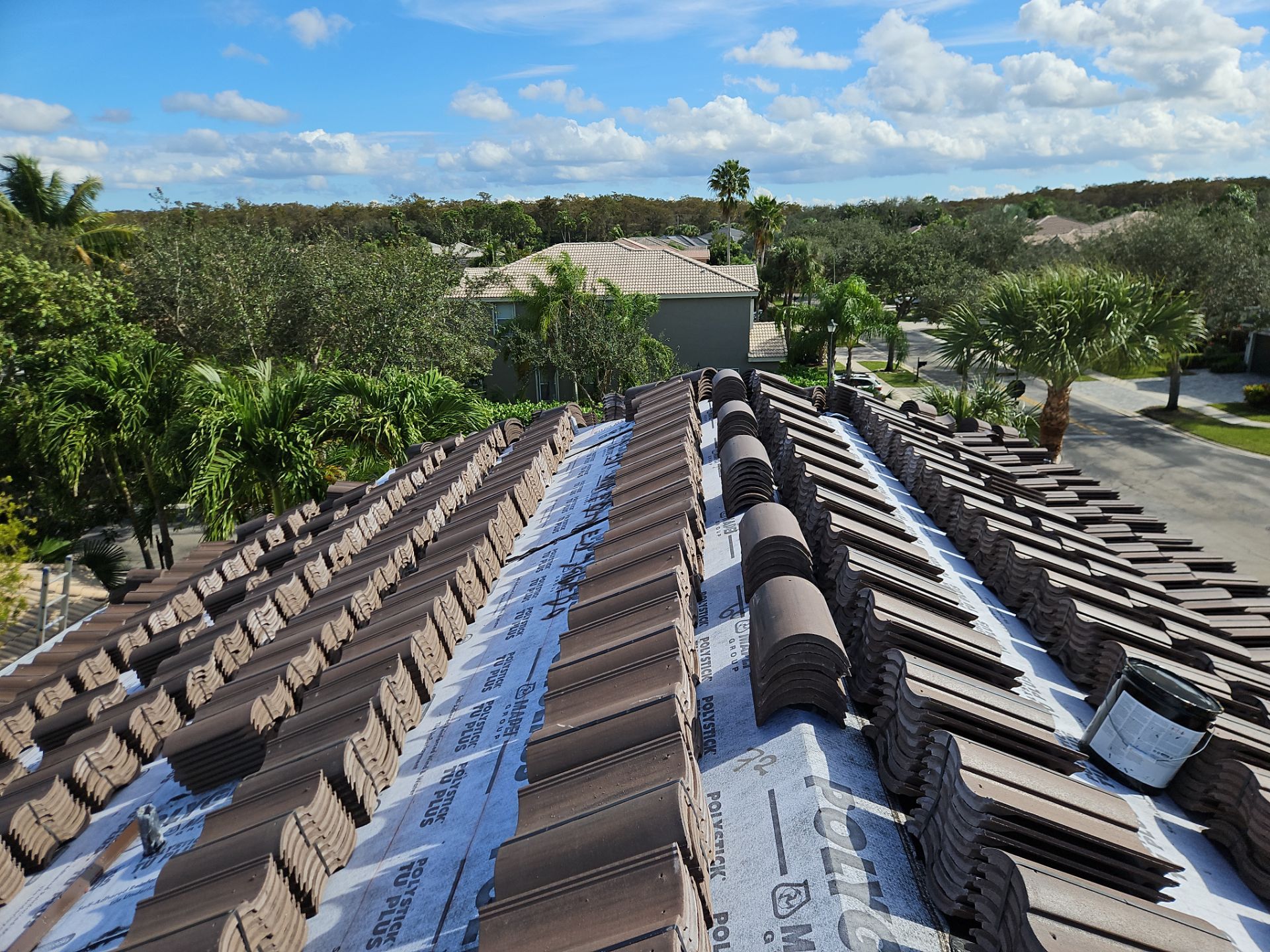 Residential Roofing Installation using WestLake Roofing Tile by BLUES BROTHERS ROOFING