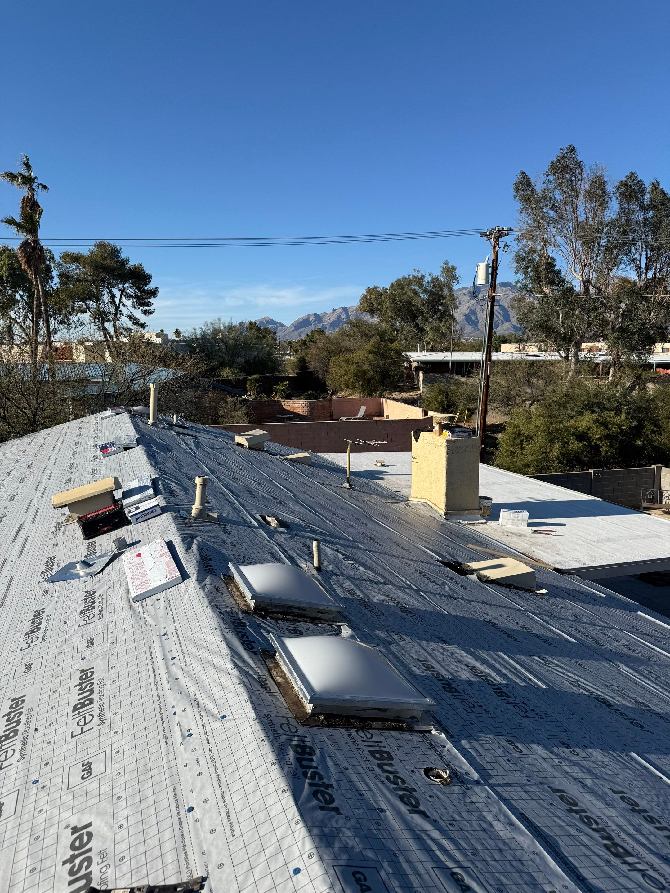 Project in Tucson by West Coast Roofing AZ