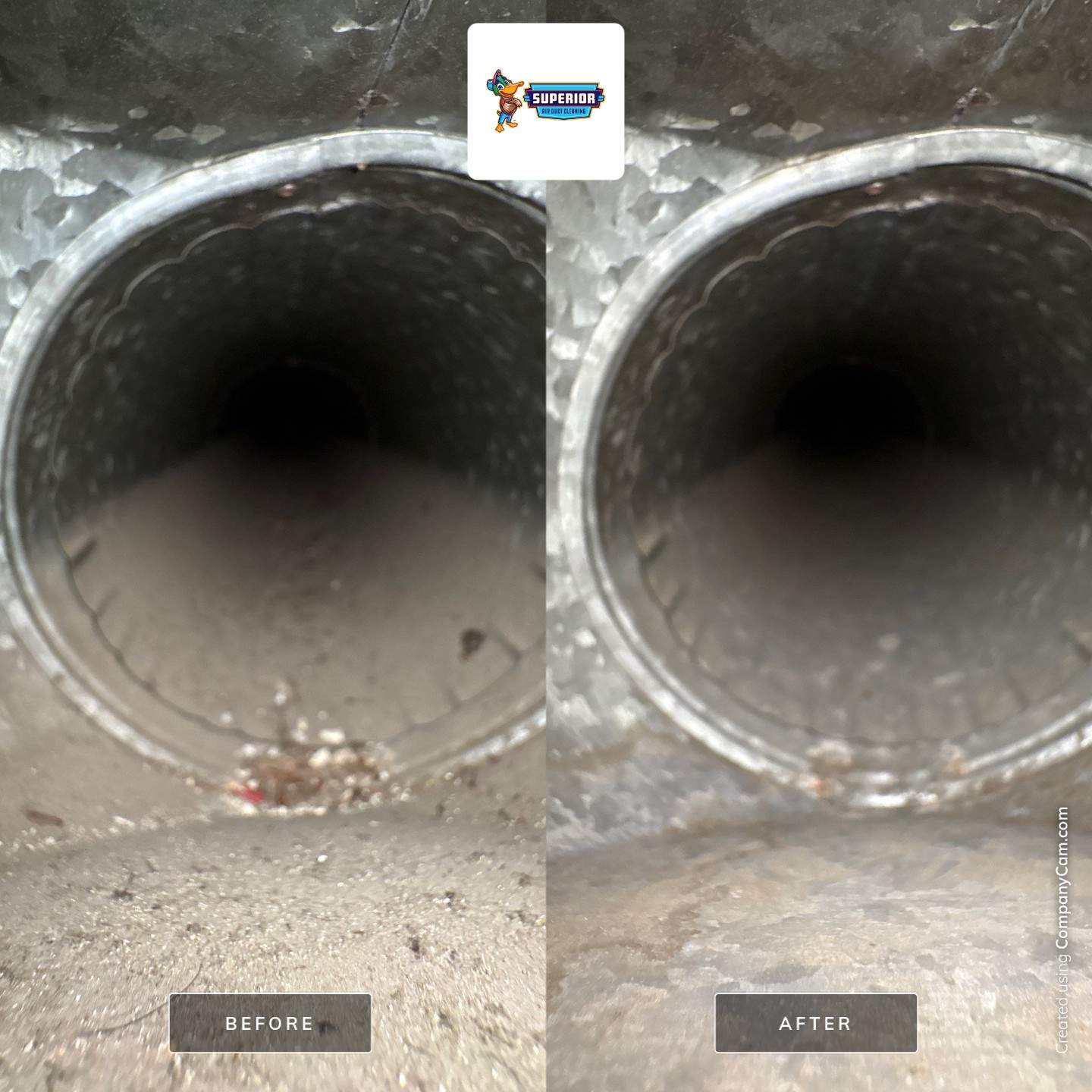 Air Duct Cleaning With a Vacuum Truck in Youngstown, OH by Superior Air Duct Cleaning