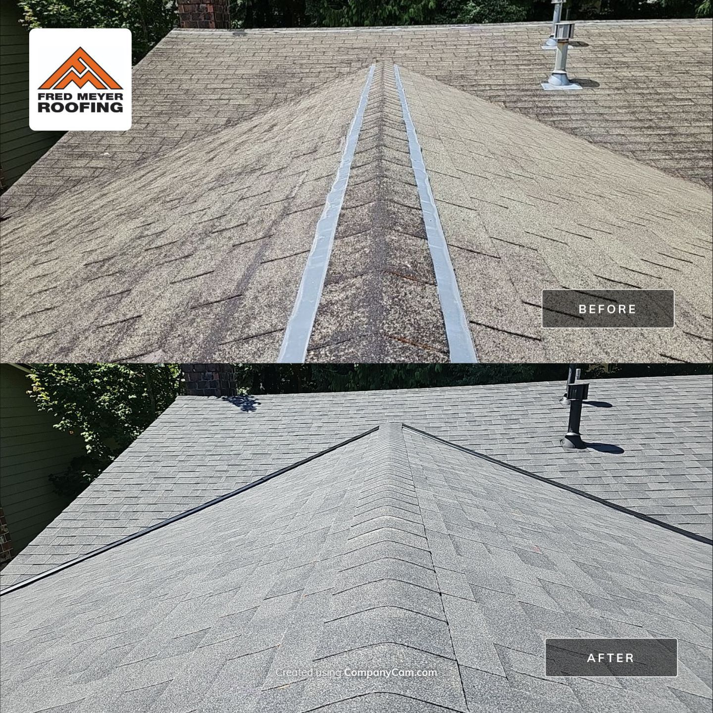 Roof Project in Kirkland by Fred Meyer Roofing