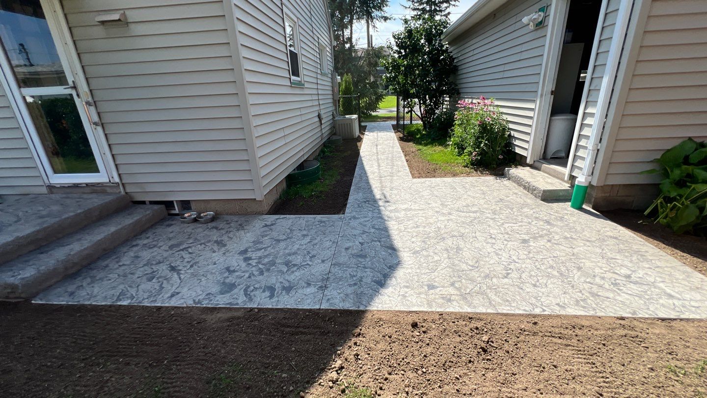 Rochester Oxford Slate Walkway by NG Masonry & Construction LLC