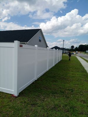 Hamilton Vinyl Privacy Project in Grimesland