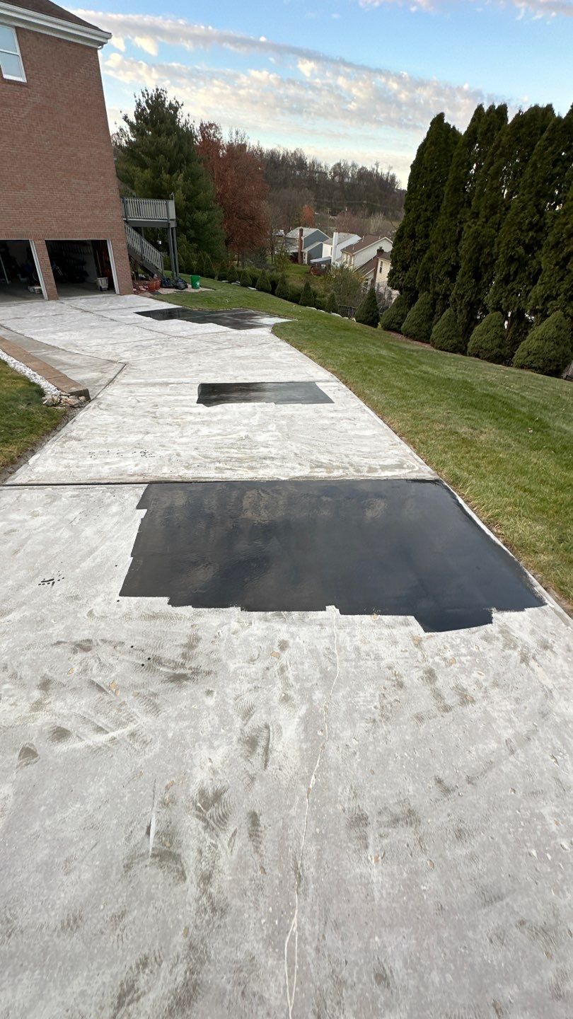 Twilight Driveway Project in Bridgeville by Floors in a Day, Inc