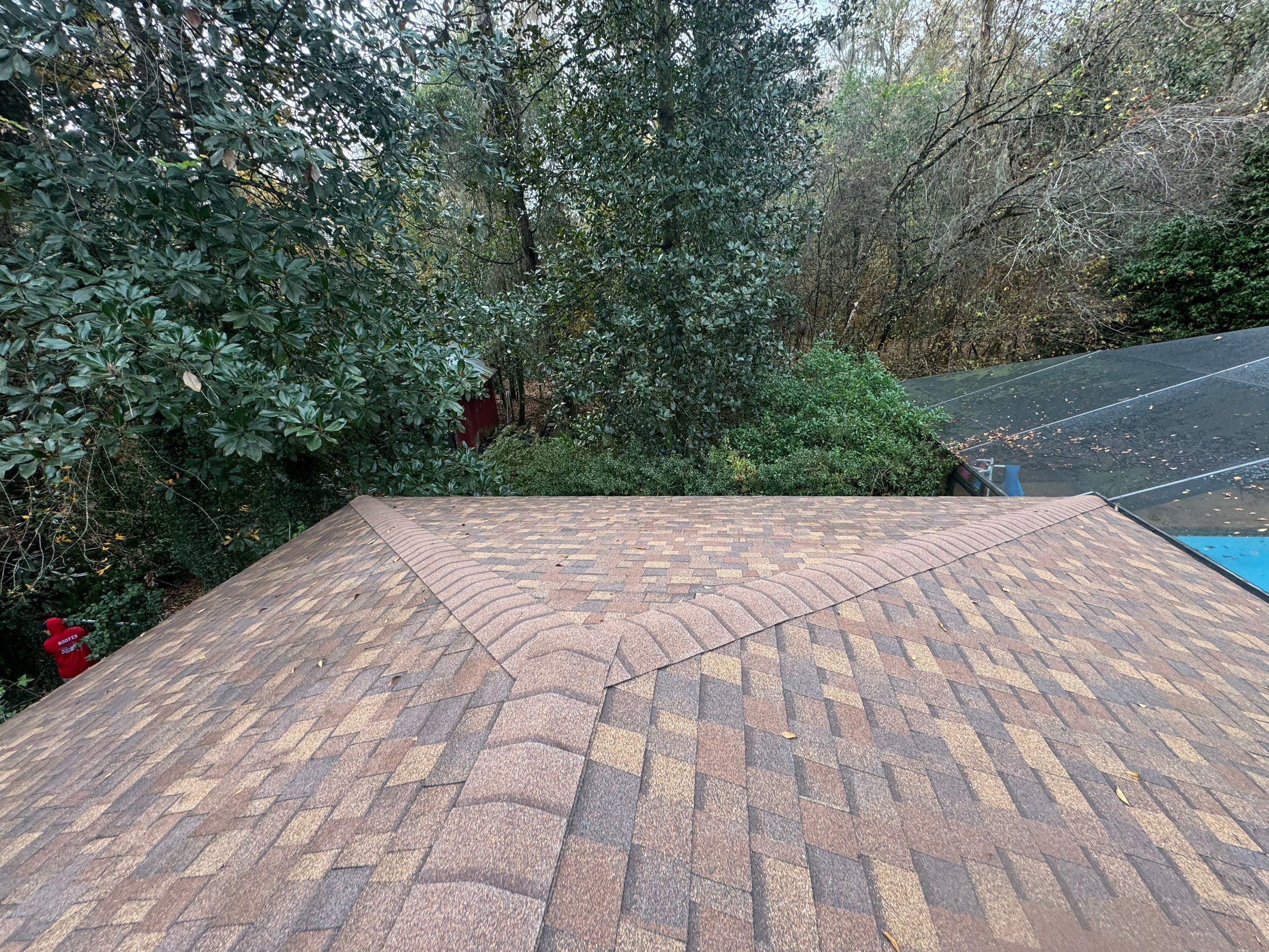 Gainesville Reroof with Detached Garage by Brehm Roofing