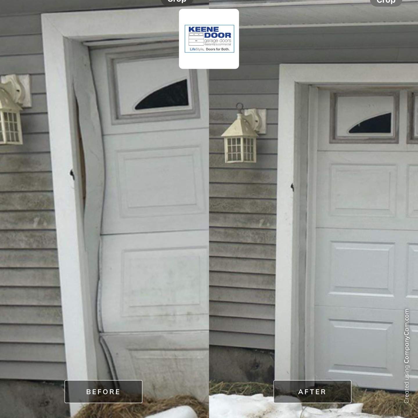 Panel Installation using Safeway  by Keene Door