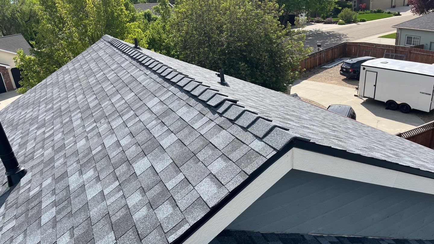 Peppermill Estates Roof Upgrade – Slatestone Gray with Ventridge Venting by ID Roofing LLC
