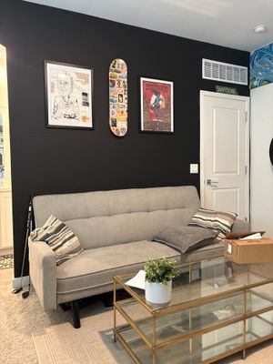 Modern Interior Painting and Matte Black Accent Wall in Buckeye