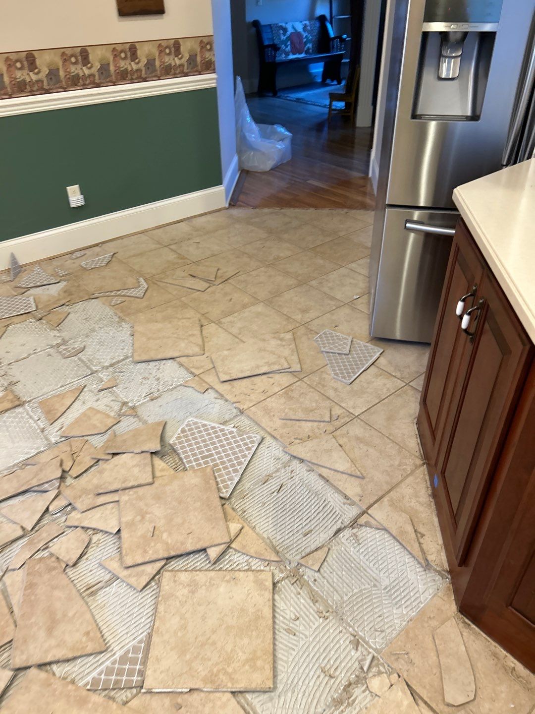Kitchen Floor Refresh by Footprints Floors of Nashville