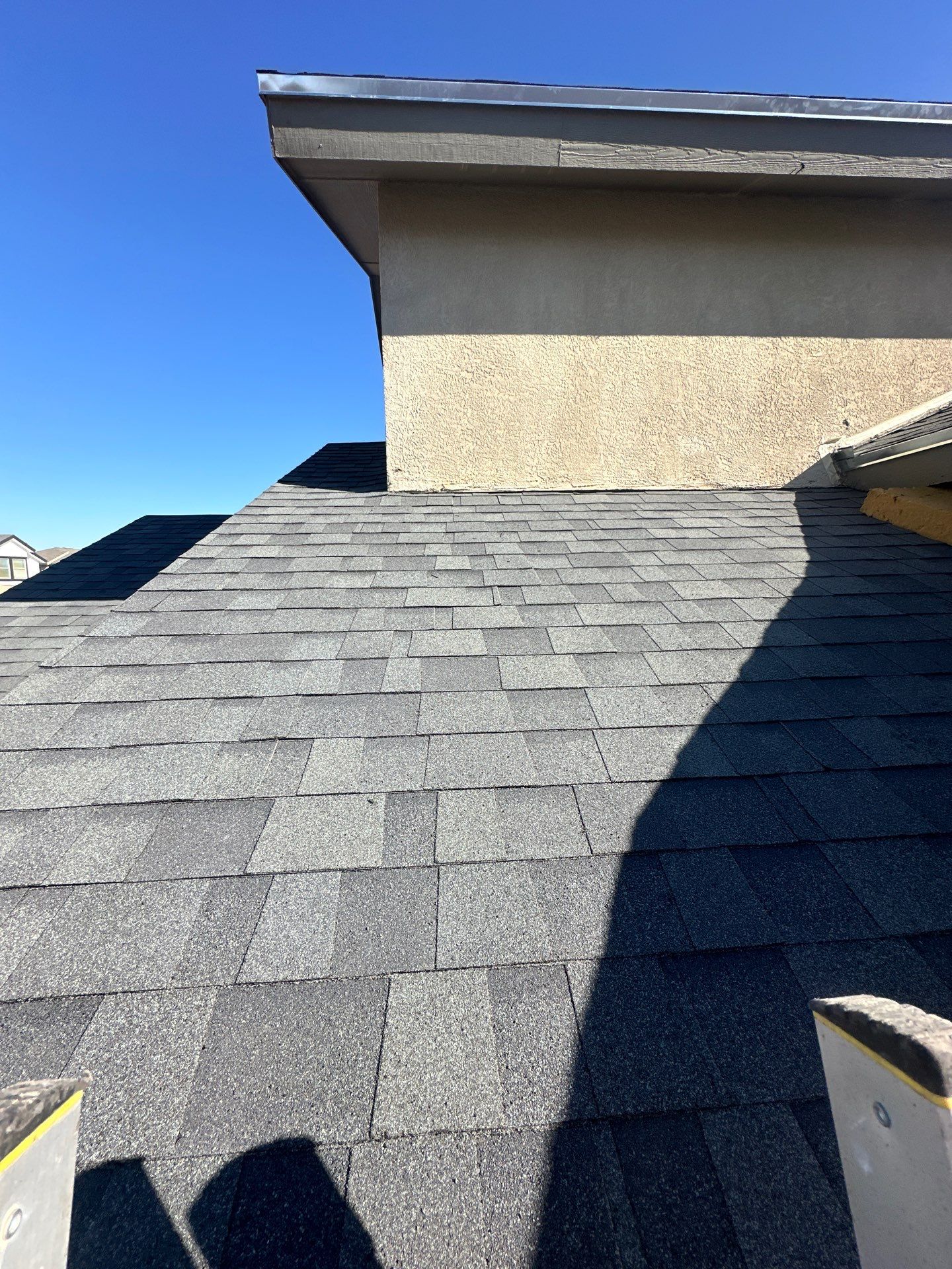 Shingle roof restoration by SPF Services 