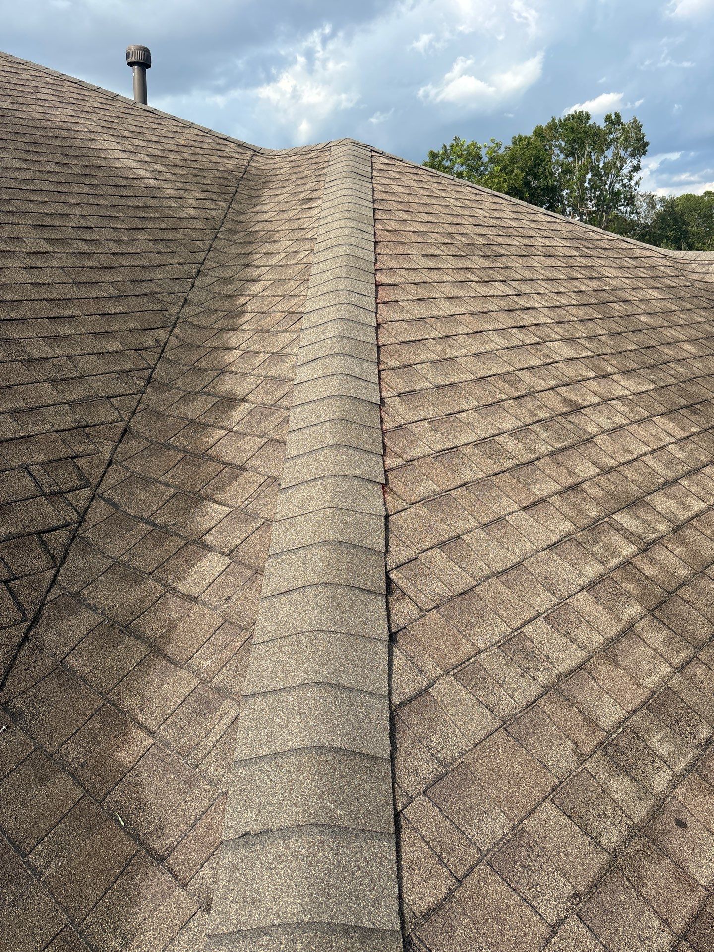 Hail Damage using Owen's Corning Duration (Lifetime) Shingles by Roof Repair Company