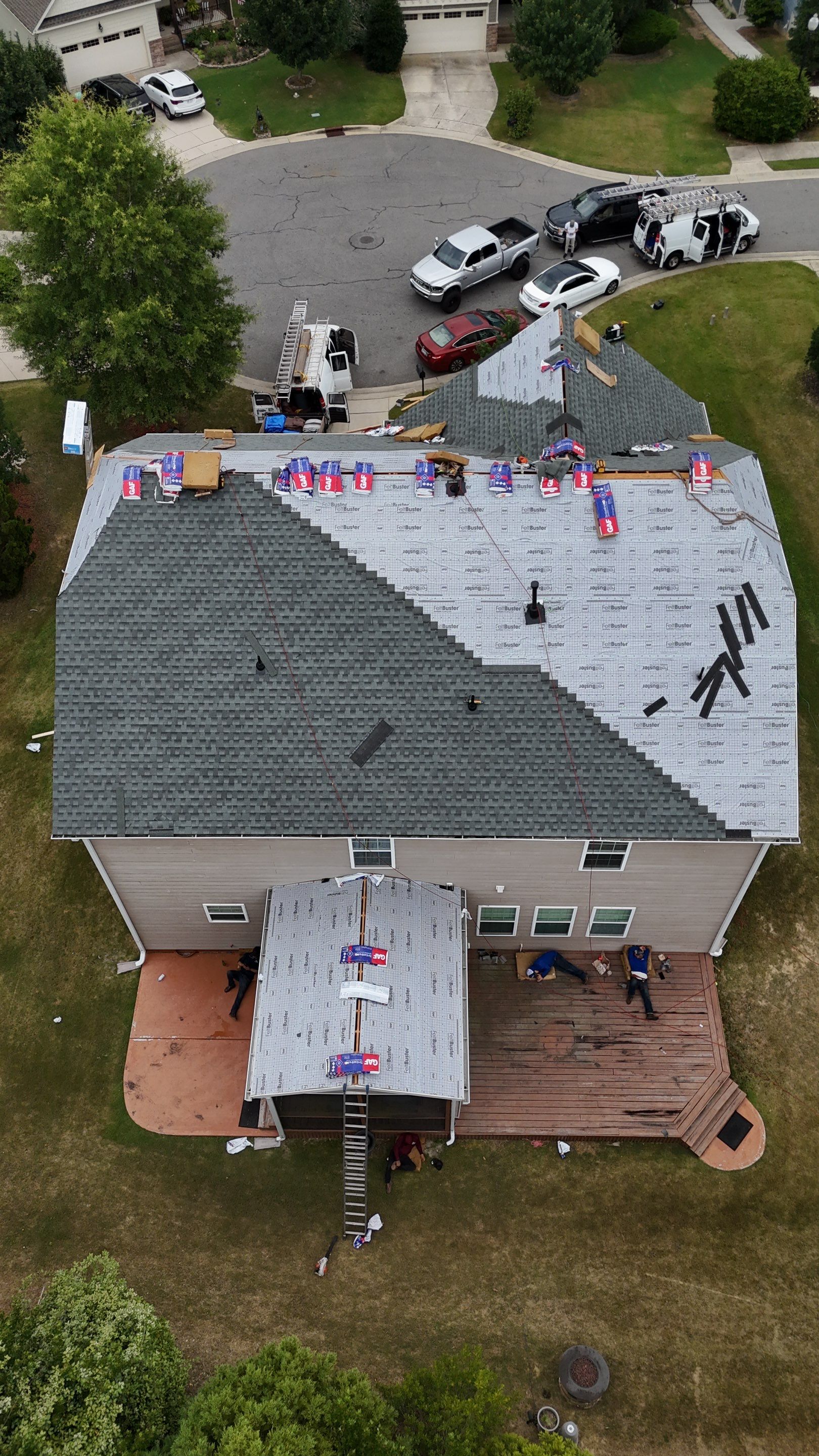 Roof Replacement - GAF Timberline HDZ Slate  by Pro Performance Roofing