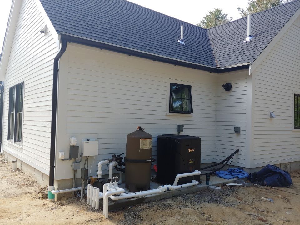 Gutter Installation using 6" Half Round Aluminum Gutter by Gutter Pro Enterprises