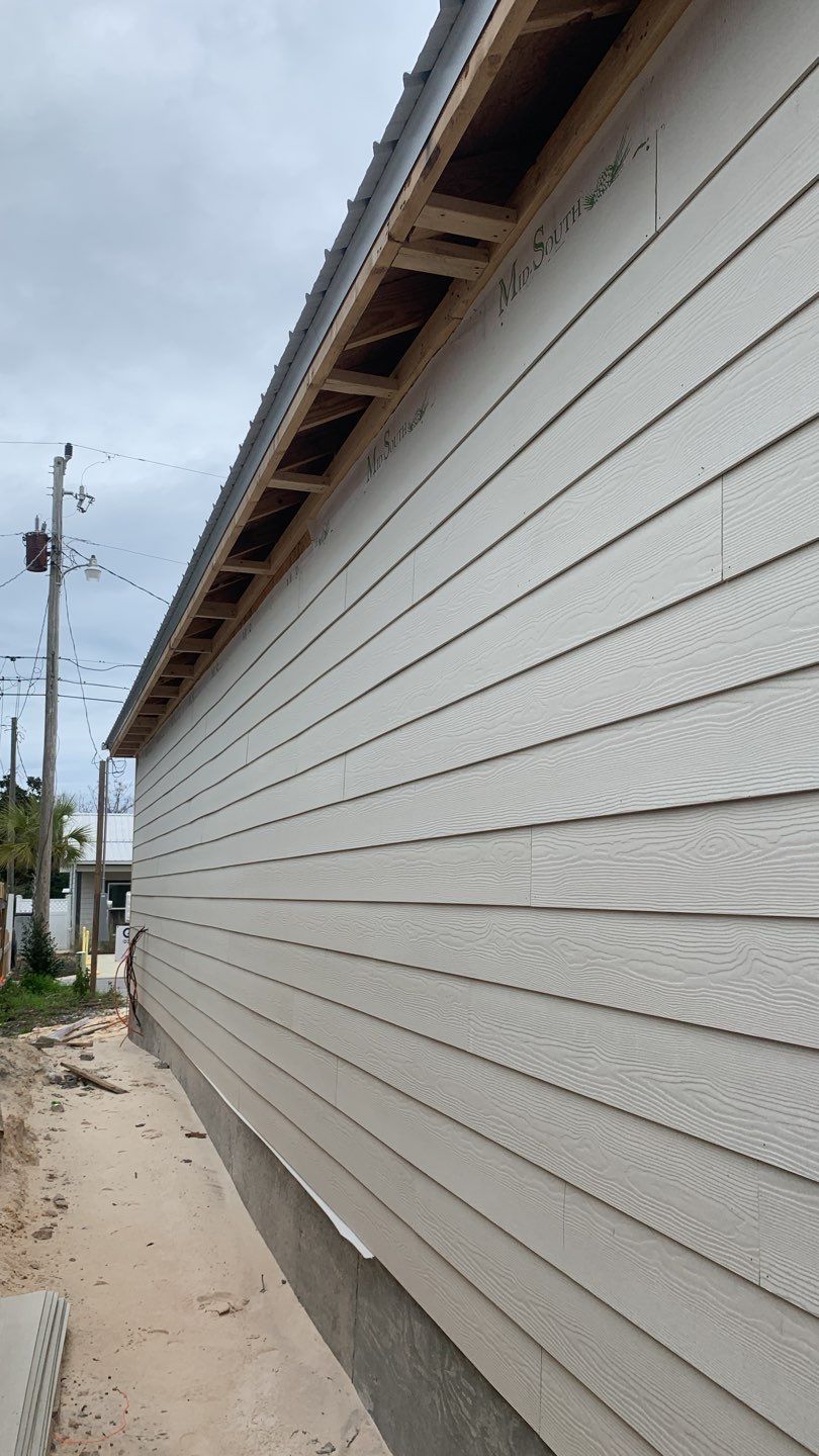 Soffit and Fascia Replacement and Gutter Installation using K-Style Gutters by Gutter Professors