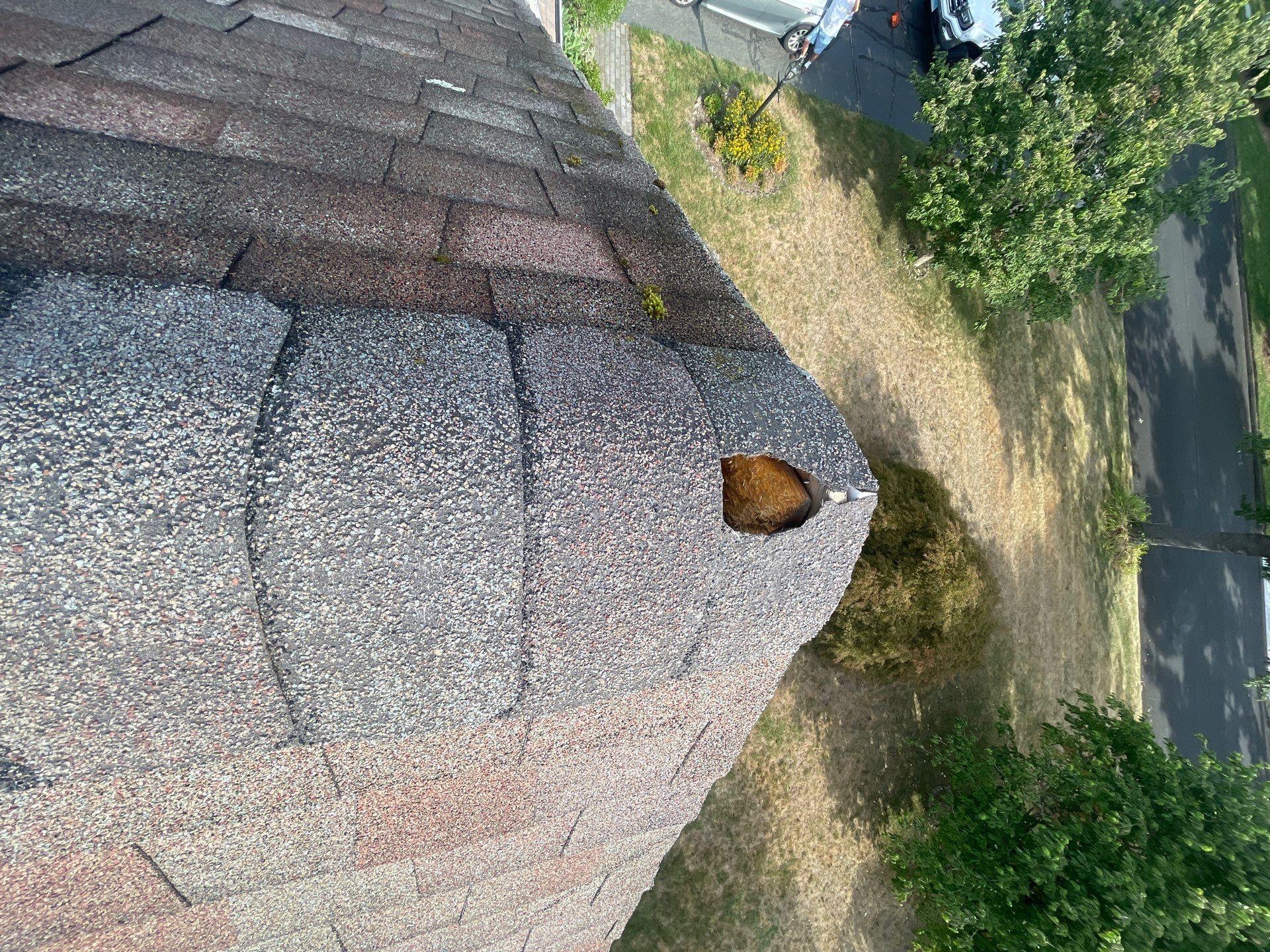 Residential Roofing Installation using Owens Corning Duration Driftwood by A Plus Exterior