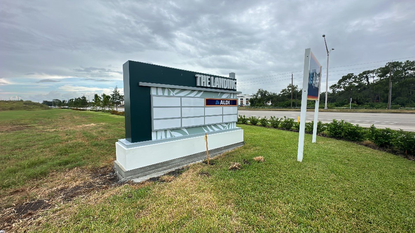 Monument Signs for The Landing by SignCrafters