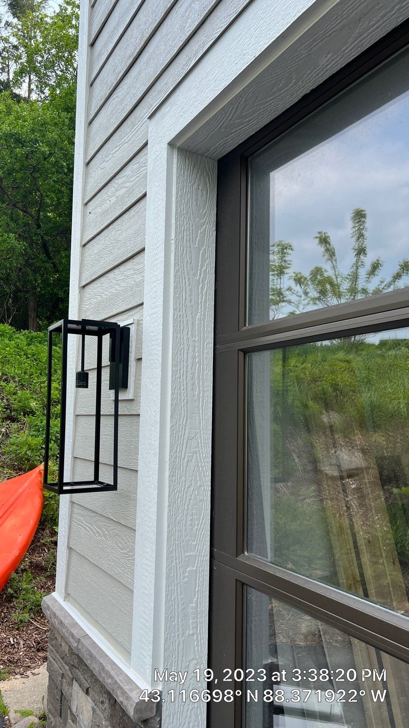 Siding Installation using LP Smart Siding by Total Restoration Services