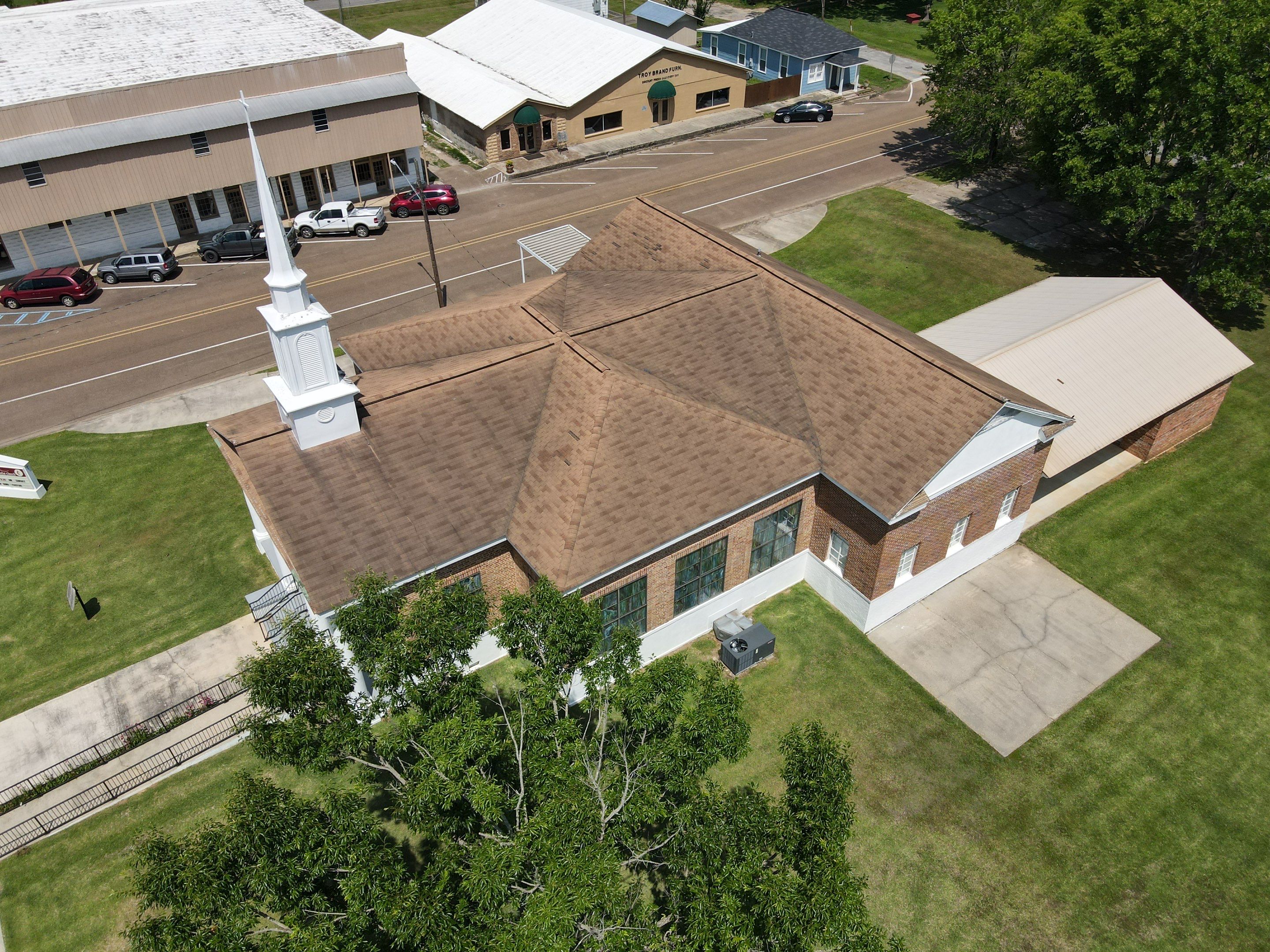 Hickory United Methodist Church by Halo Roofing and Restoration