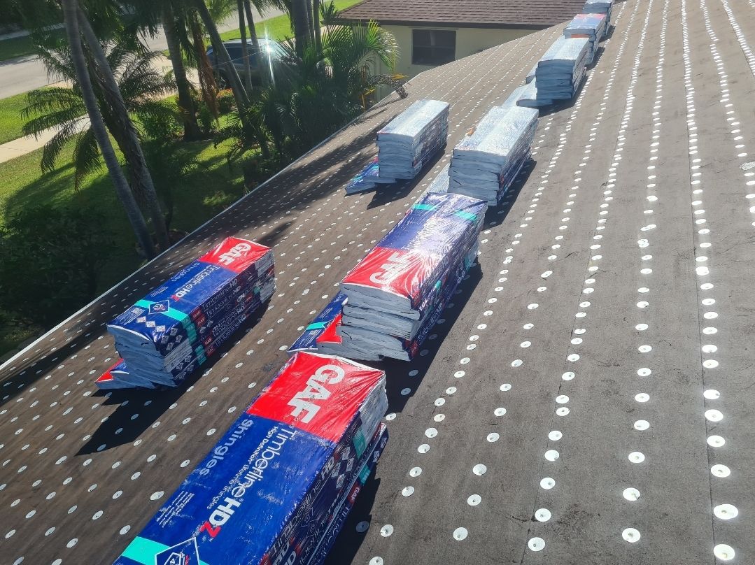 Residential Roofing Installation using GAF by BLUES BROTHERS ROOFING