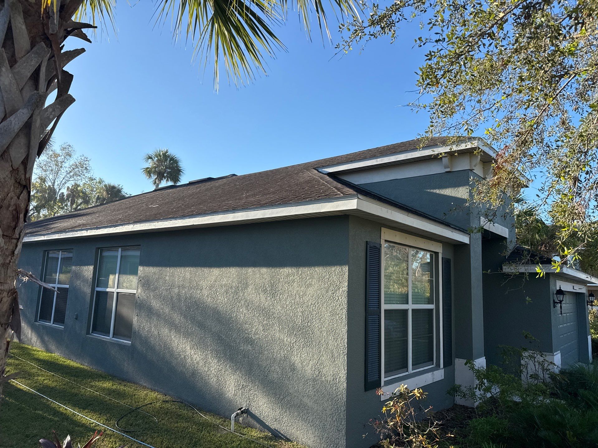 Asphalt Shingle Roof & Fascia Cleaning in Old Mill Preserve, Palmetto, FL | Sunshine AquaWash by Sunshine AquaWash