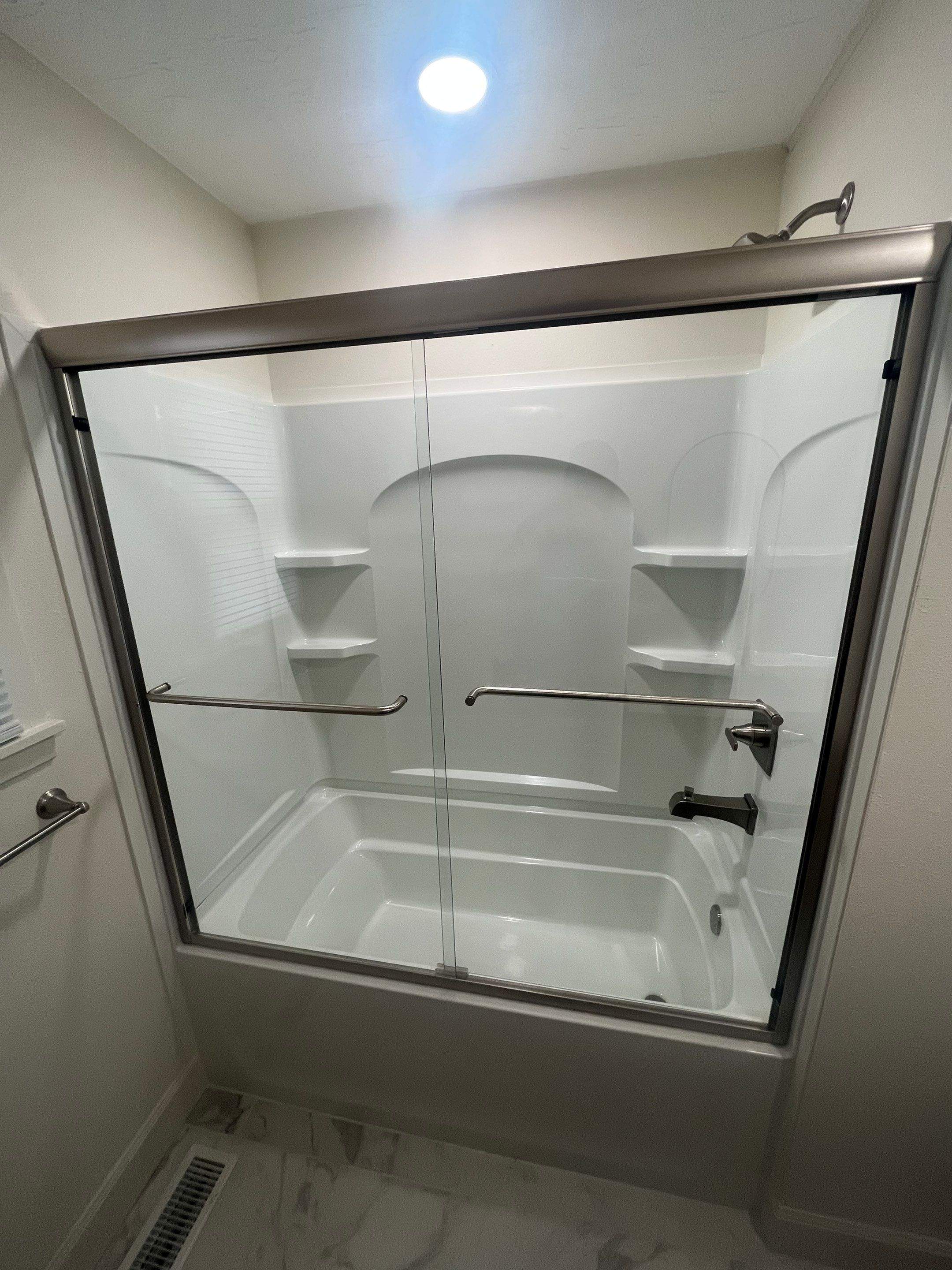 Shower Pictures by Custom Glass Service