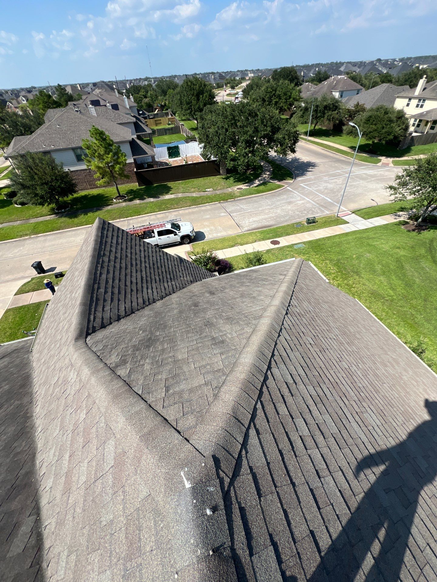 Hail Damage using Owen's Corning Duration (Lifetime) Shingles by Roof Repair Services LLC