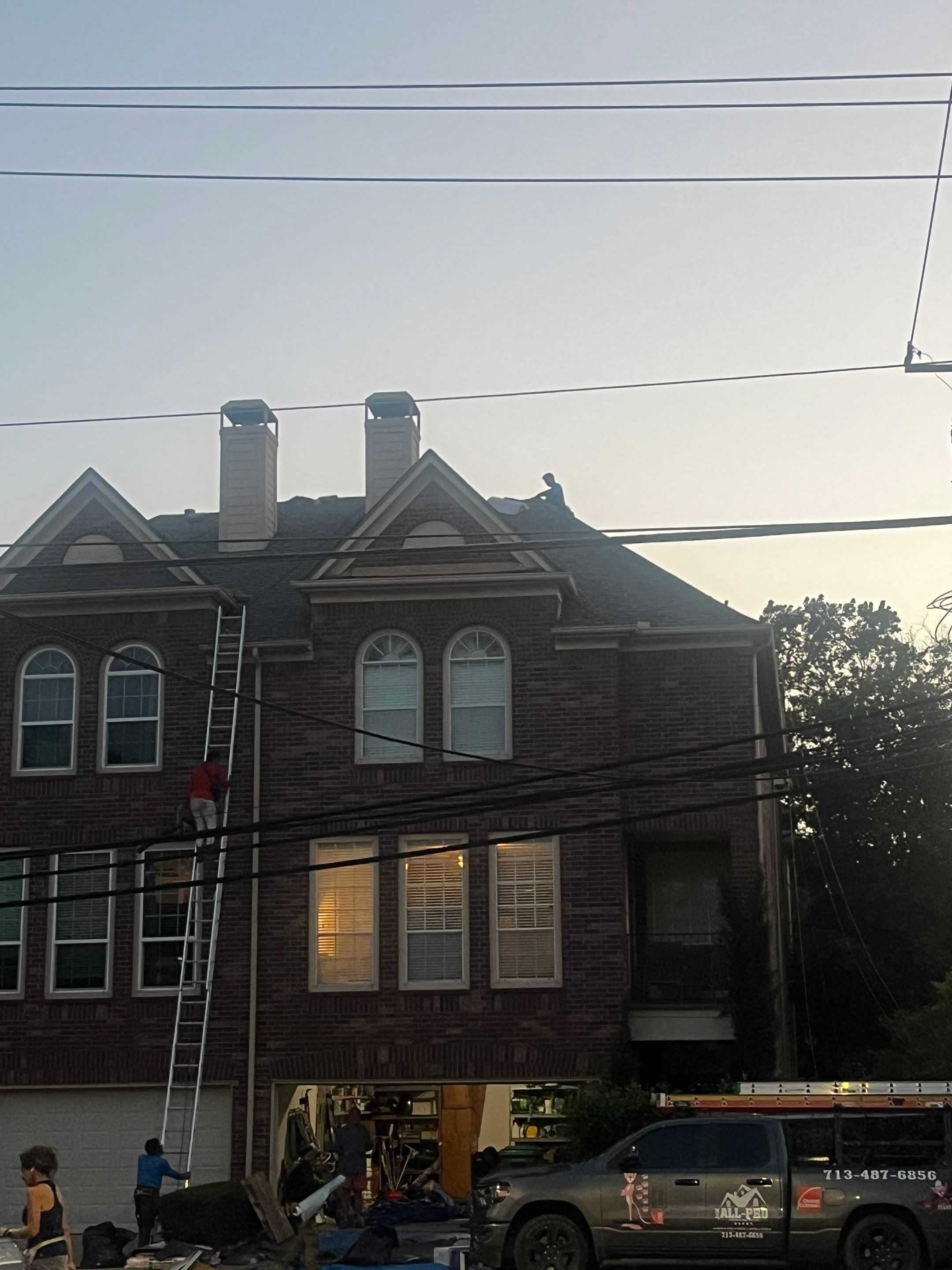 Residential Roofing Repair using Owen's Corning Duration (Lifetime) Shingles by Roof Repair Company