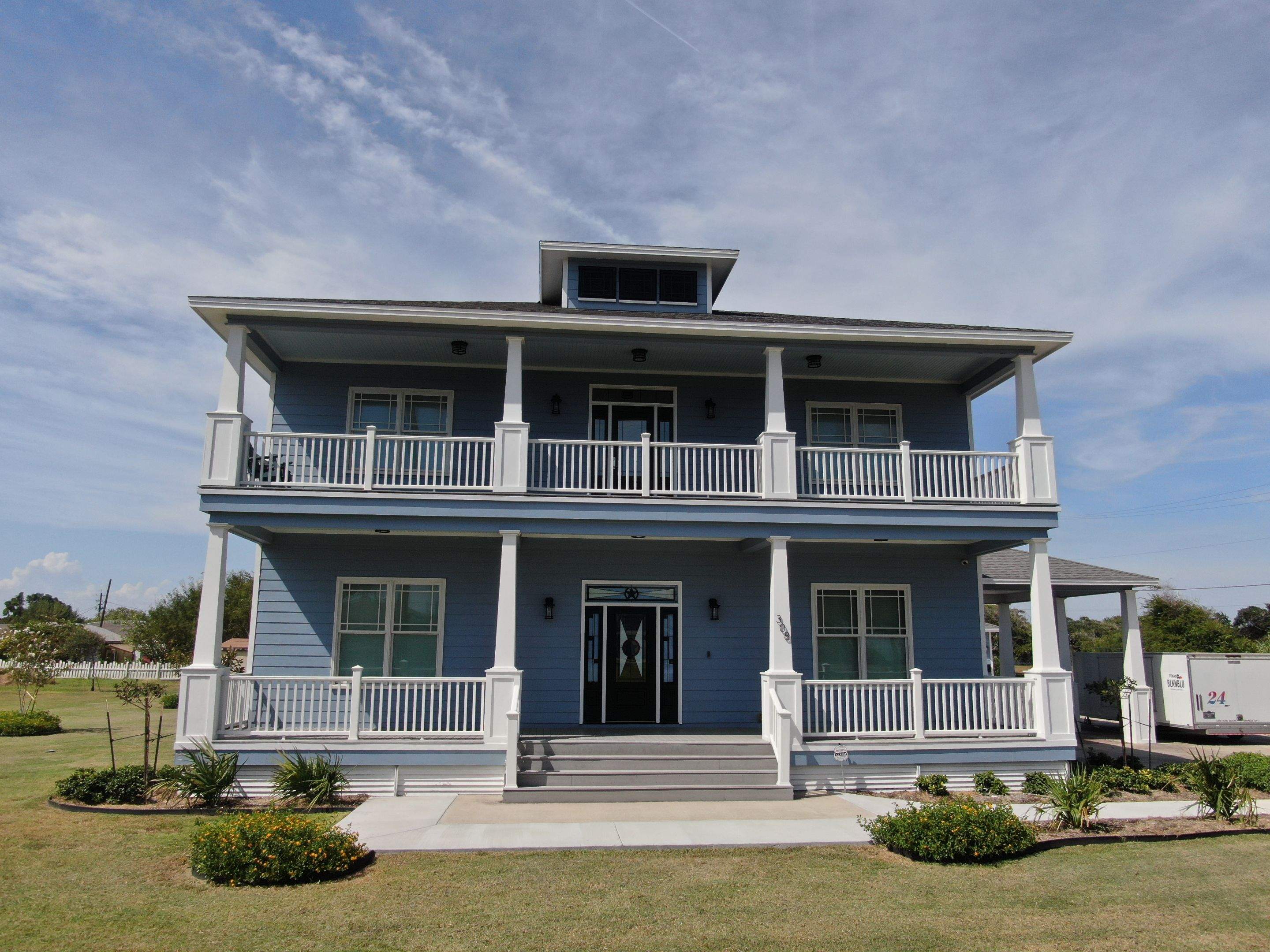 Portland Shore Porch Build and Custom Doors by Bayfront Roofing and Construction