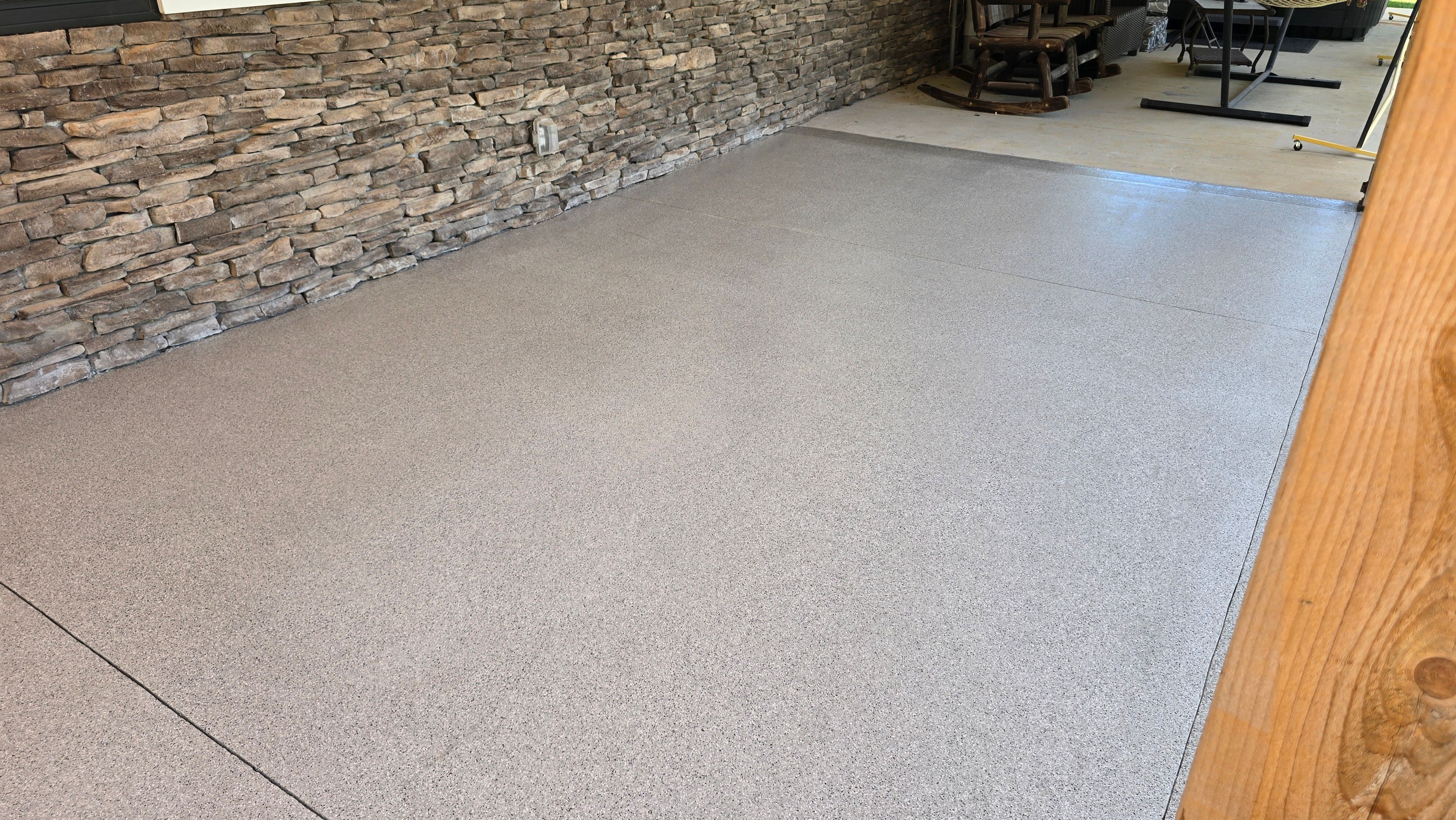 Patio using Feather Gray & Gracious by Elite Floor Solutions