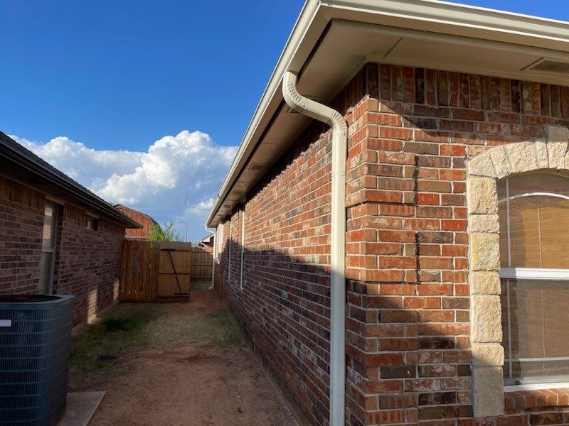 soffit repair in Yukon by McCann's Roofing and Construction