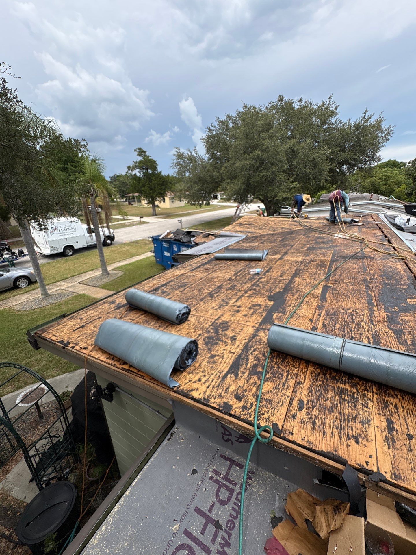 Standing Seam Metallic Copper Metal Roof Replacement in Deltona by Pinnacle Roofing Group