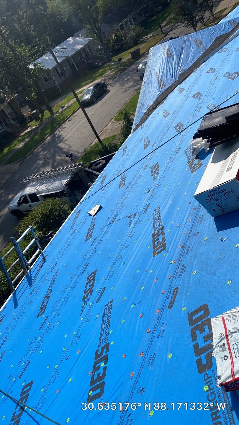 Residential Roofing Installation using Roof Replacement by American Roofing & Construction LLC