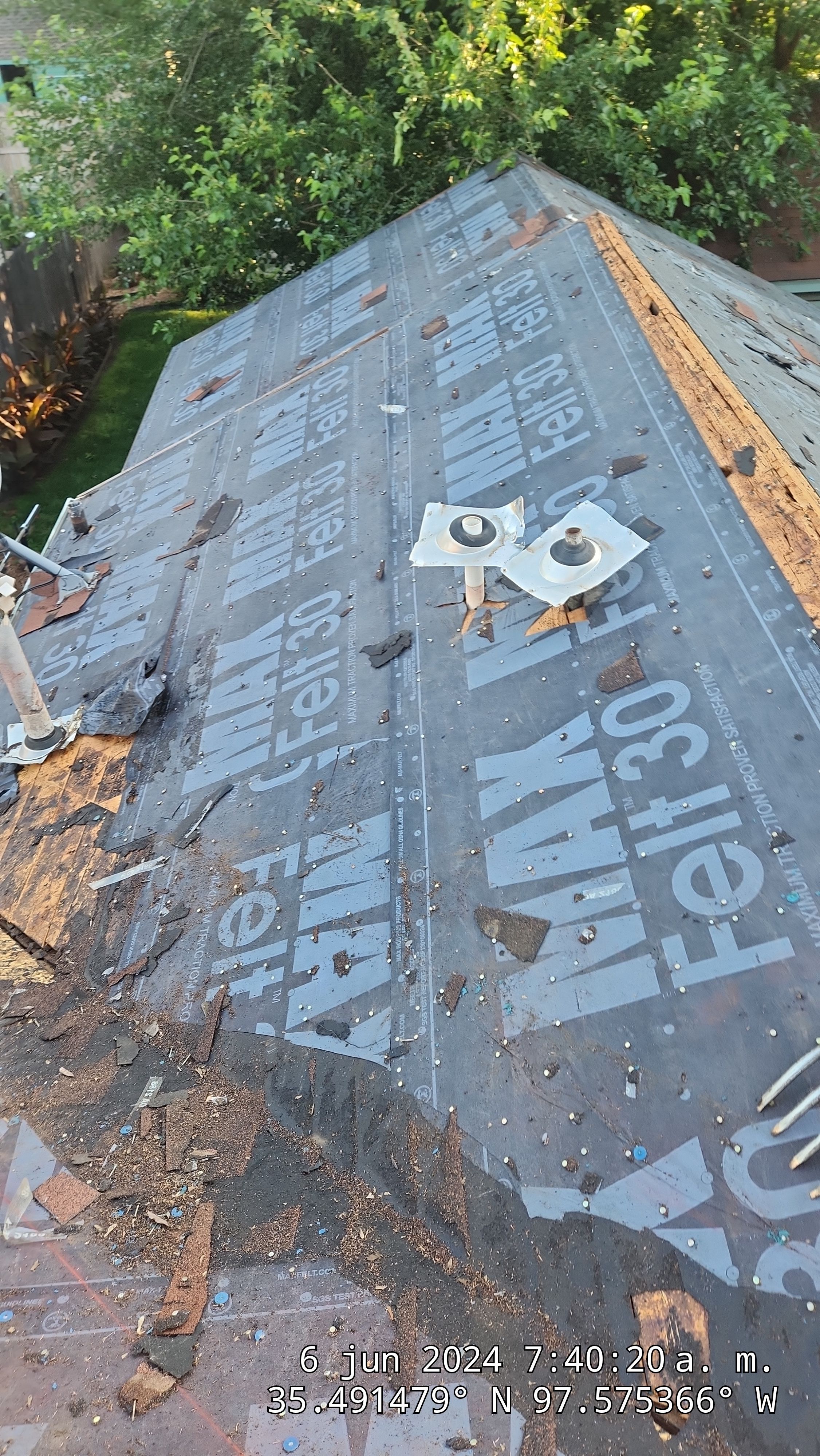 Residential Installation using Owens Corning by Castillo Roofing