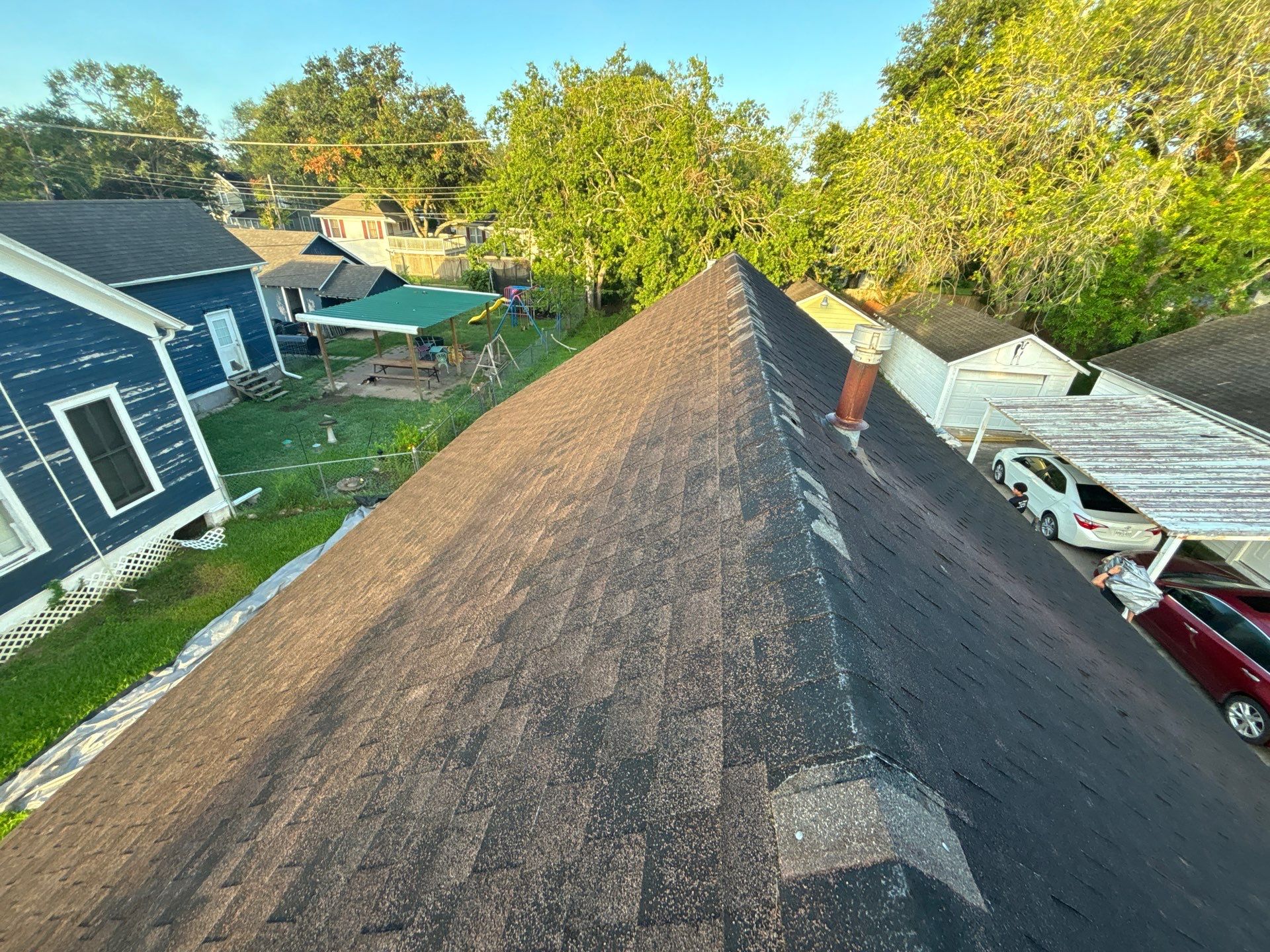 Residential Roofing Repair using Owen's Corning Duration (Lifetime) Shingles by Roof Repair Company