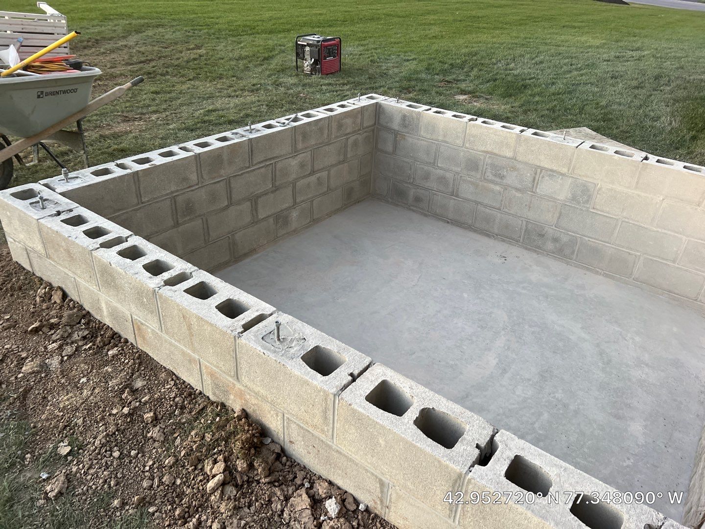 Block Foundation Addition by NG Masonry & Construction LLC