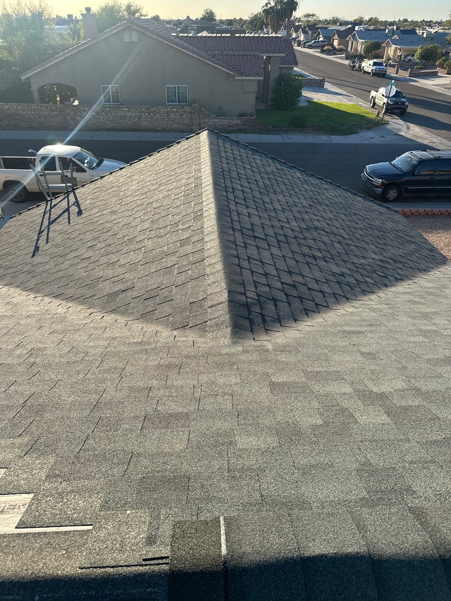 Estate Gray Shingles by Reimagine Roofing